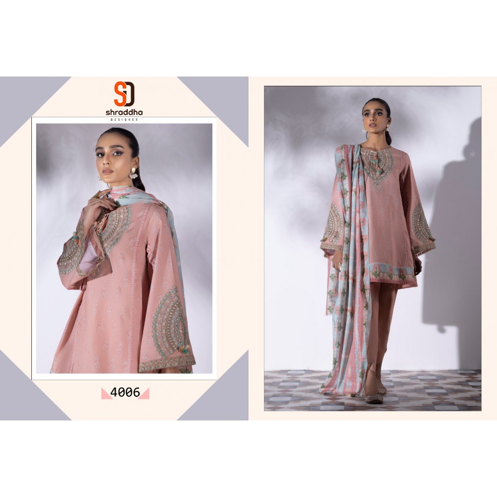 MARJJAN VOL 4 SHRADDHA (Chiffon Dupatta)