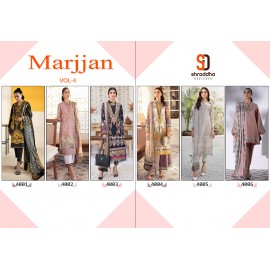 MARJJAN VOL 4 SHRADDHA (Chiffon Dupatta)