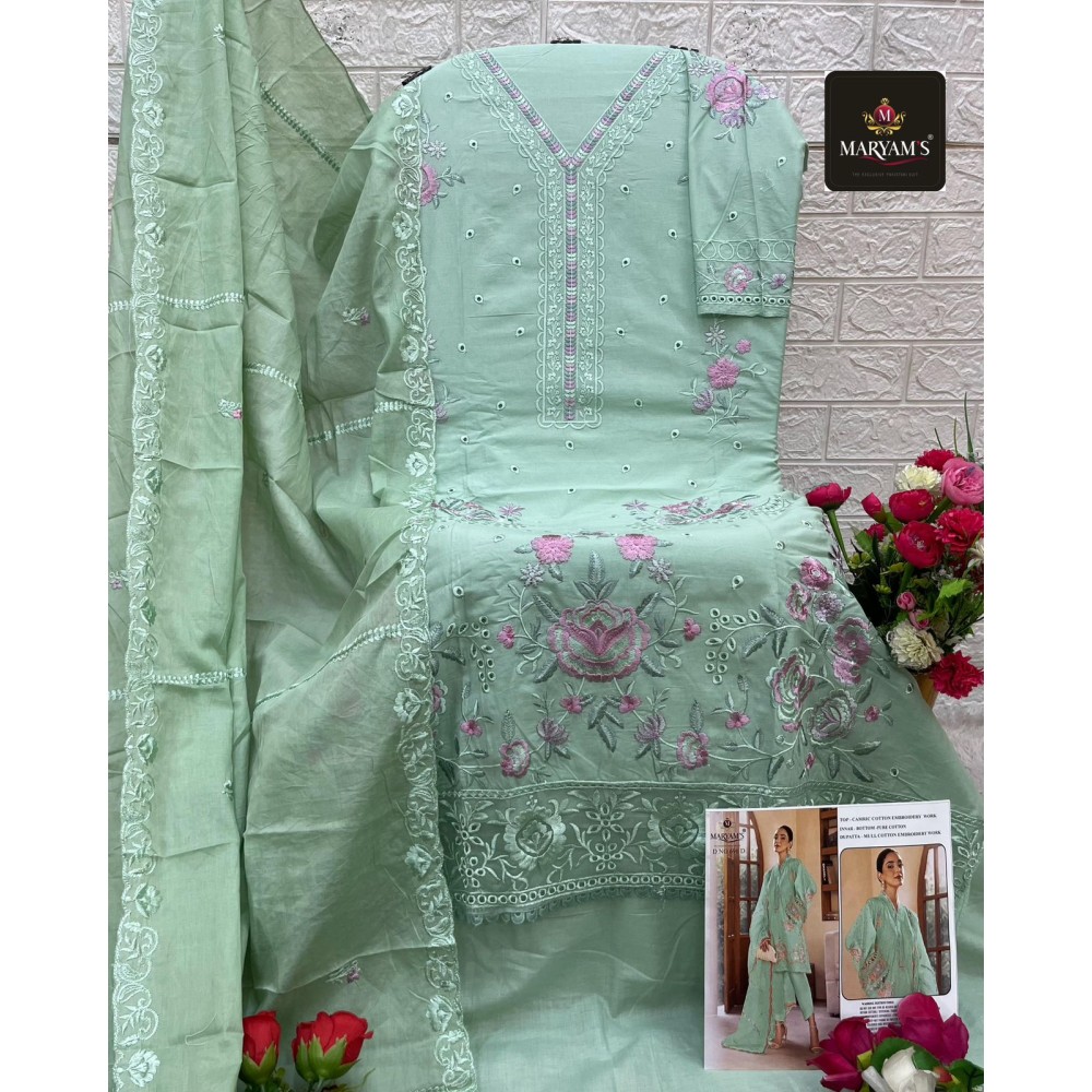 MARYAM 696 (cotton Dupatta)