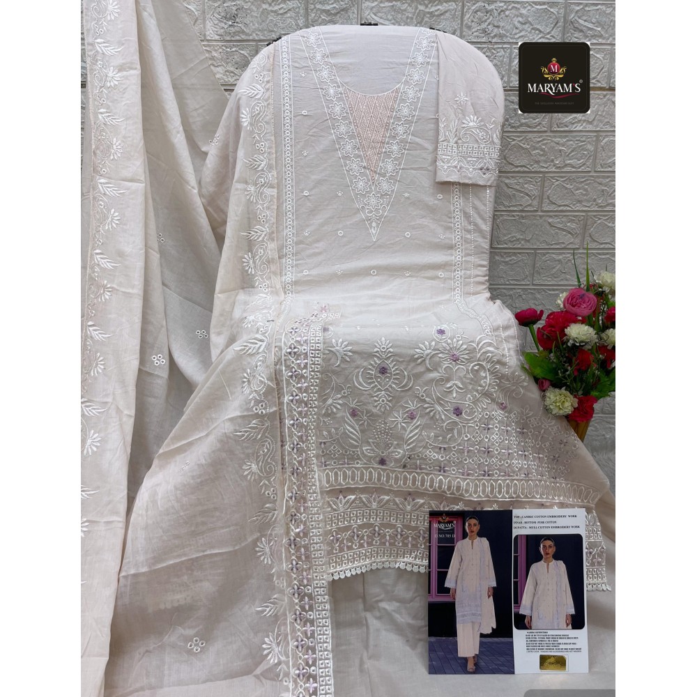 MARYAM 705 (cotton Dupatta)
