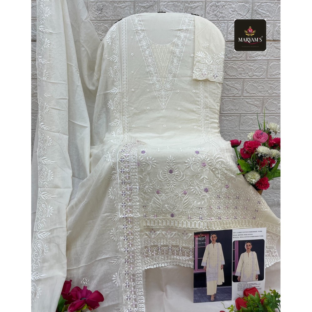 MARYAM 705 (cotton Dupatta)