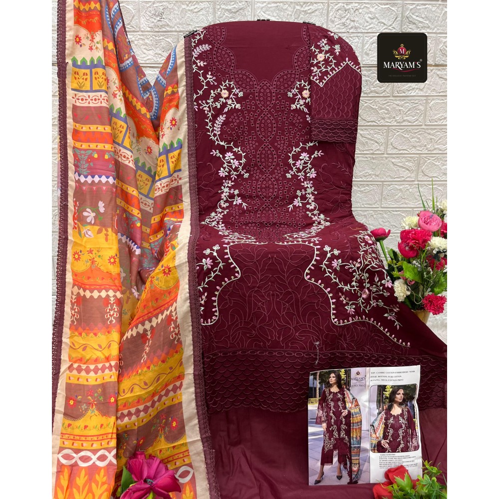 MARYAM M 704 (Cotton dupatta)