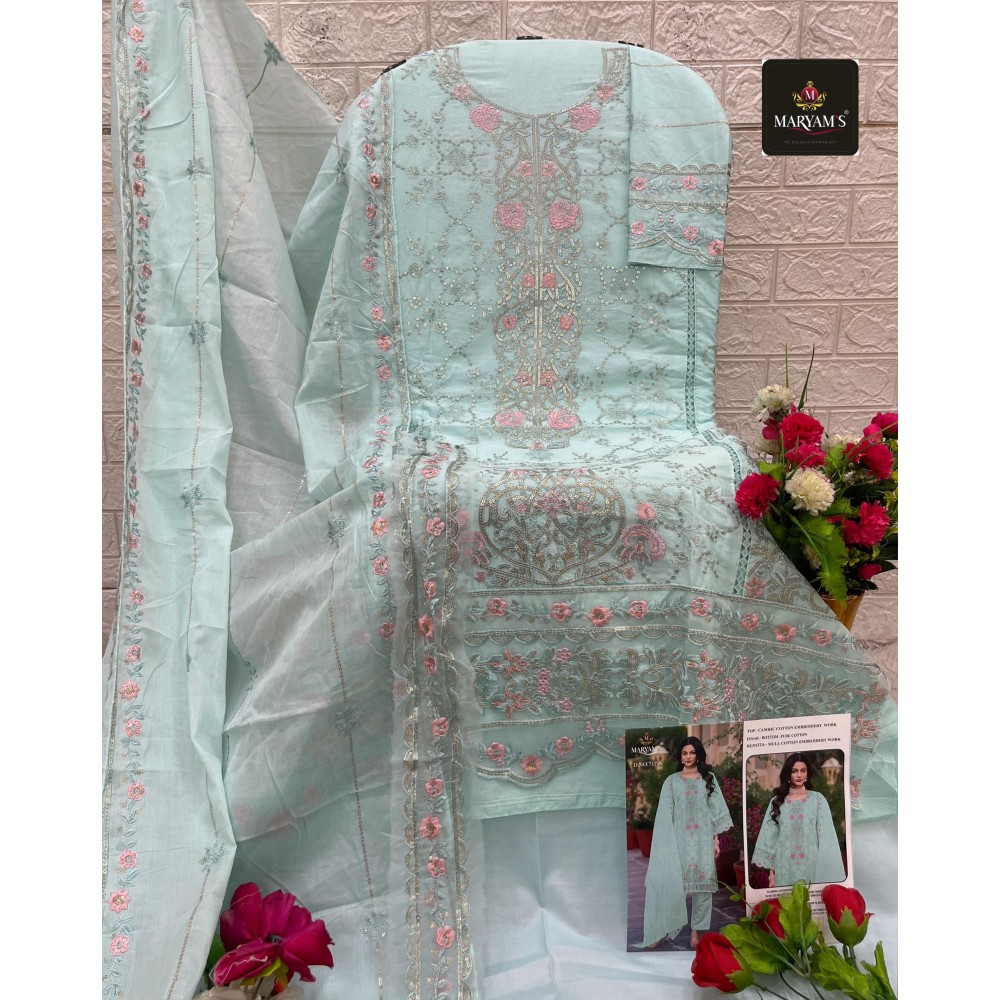 MARYAM M 717 (Cotton dupatta)