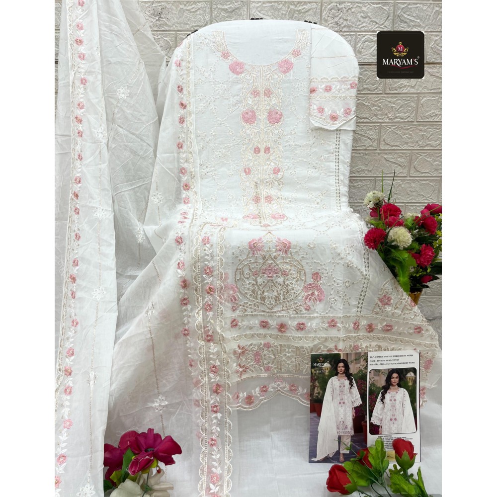 MARYAM M 717 (Cotton dupatta)