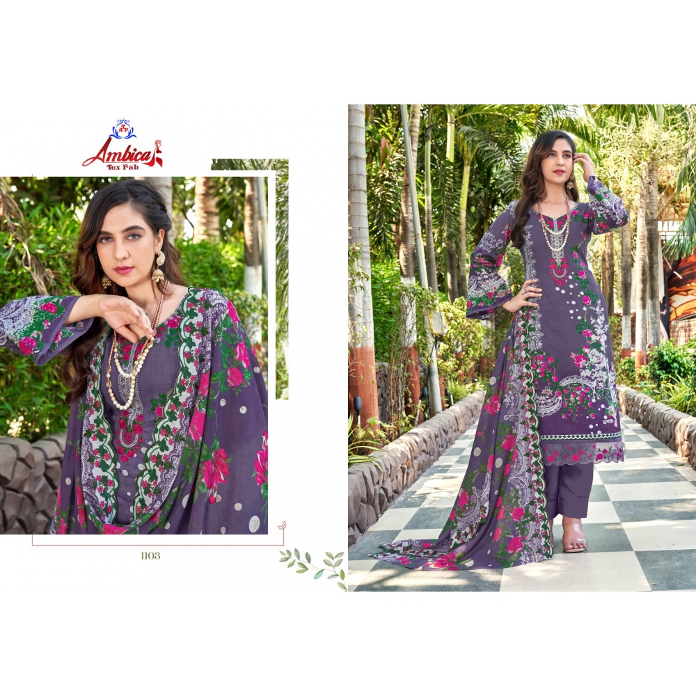 MARYAM VOL 11 ZULFAT  (Cotton Dupatta)