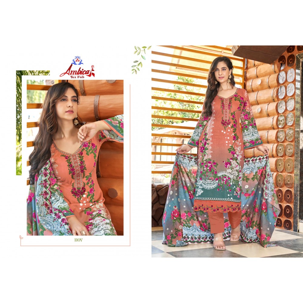 MARYAM VOL 11 ZULFAT  (Cotton Dupatta)