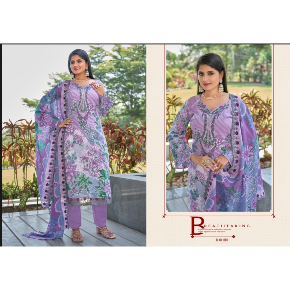 MARYAM VOL 18 AMBICA TEX (Cotton dupatta)