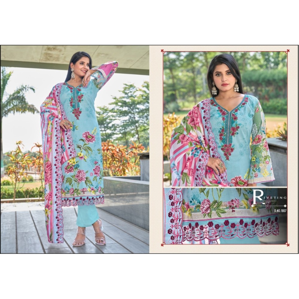 MARYAM VOL 18 AMBICA TEX (Cotton dupatta)
