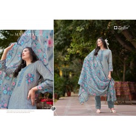 MARYAM VOL 4 ZULFAT  (Cotton Dupatta)