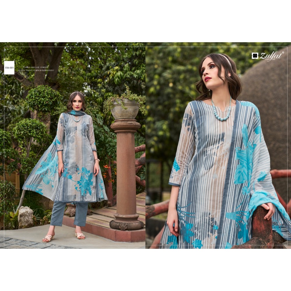 MARYAM VOL 5 ZULFAT  (Cotton Dupatta)