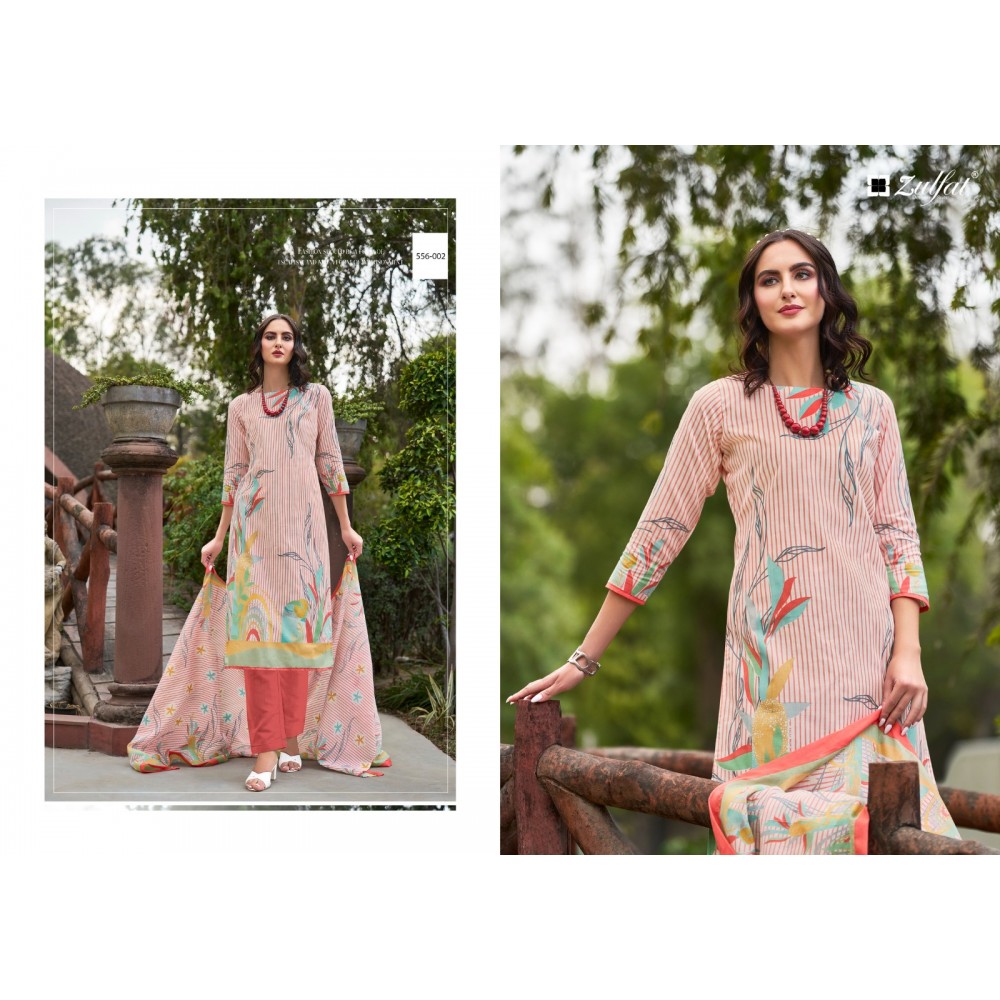 MARYAM VOL 5 ZULFAT  (Cotton Dupatta)