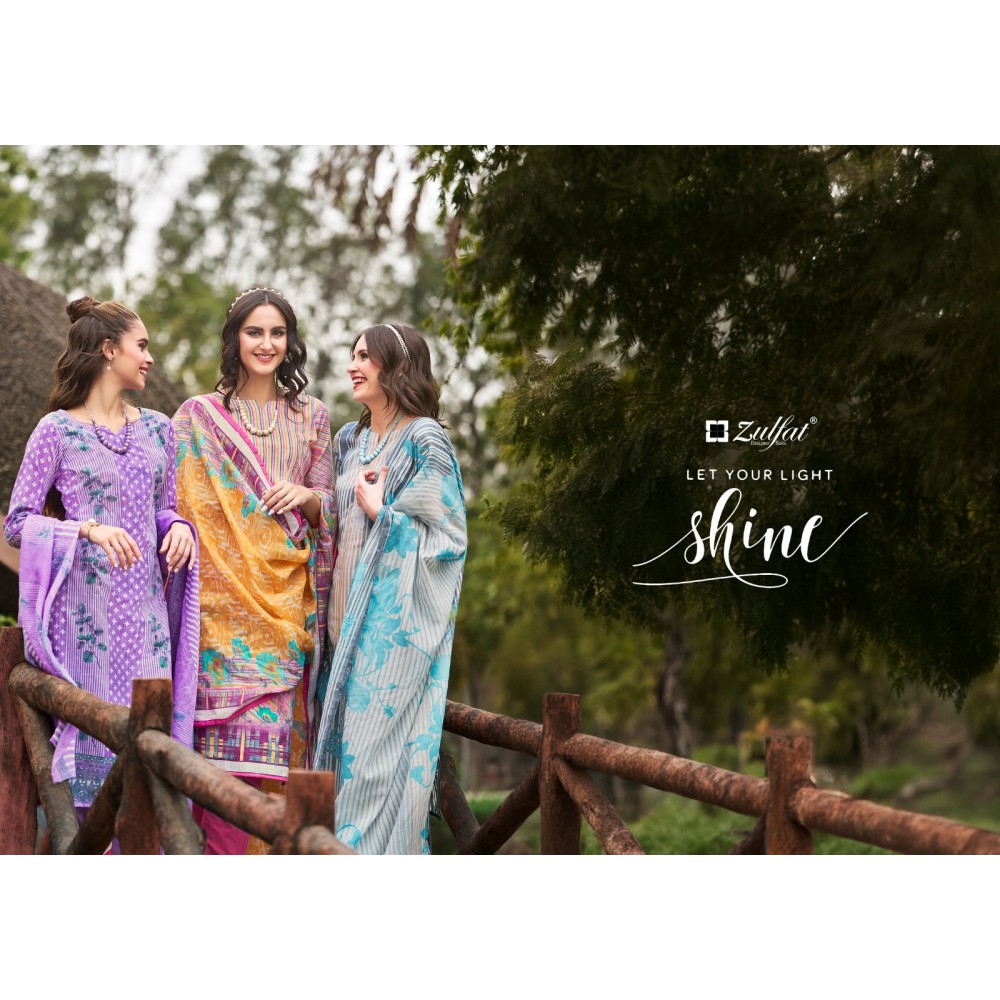 MARYAM VOL 5 ZULFAT  (Cotton Dupatta)