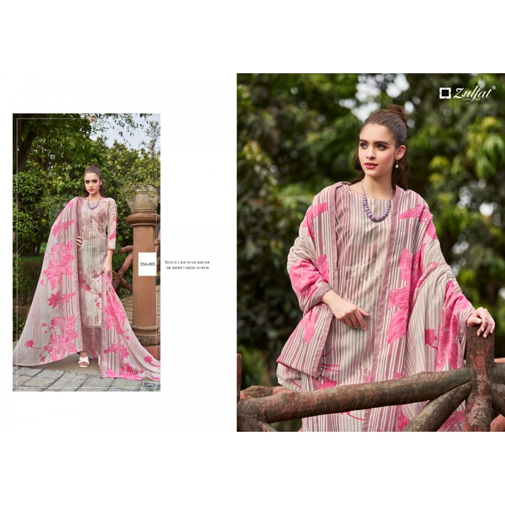 MARYAM VOL 5 ZULFAT  (Cotton Dupatta)