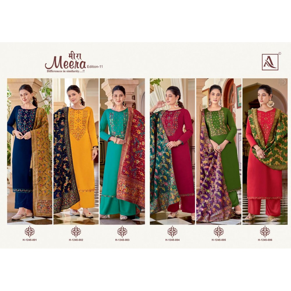 MEERA EDITION 11 ALOK SUITS 