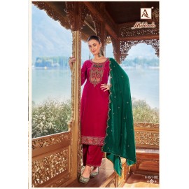 MEHBOOB VELVET ALOK SUITS (Winter Collection)