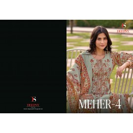 MEHER 4 BY DEEPSY SUITS (Cotton Dupatta)