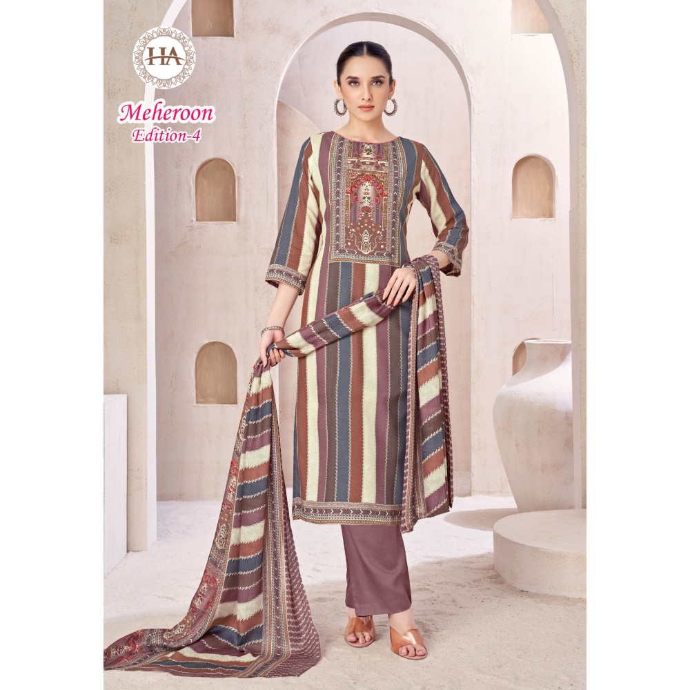 MEHEROON 4 HARSHIT (Cotton Dupatta)