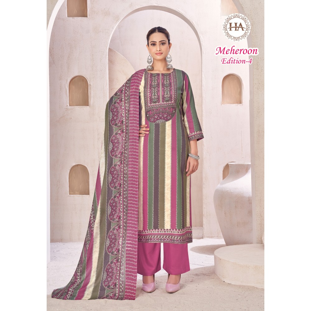 MEHEROON 4 HARSHIT (Cotton Dupatta)