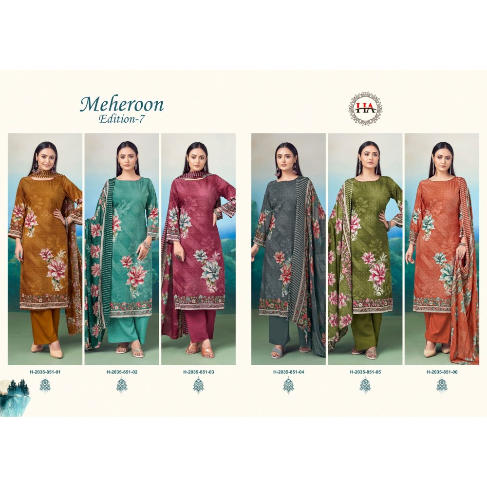 MEHEROON 7 HARSHIT ALOK (Cotton Dupatta)