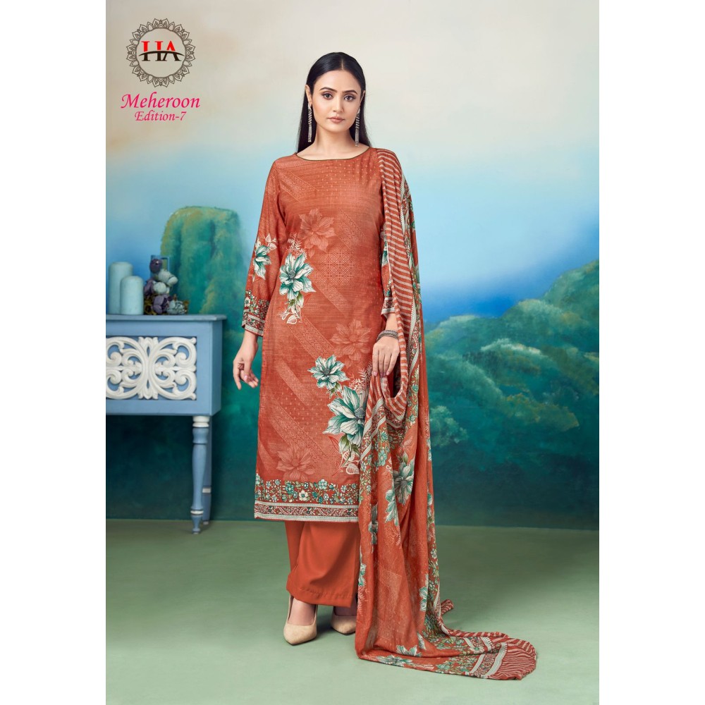 MEHEROON 7 HARSHIT ALOK (Cotton Dupatta)
