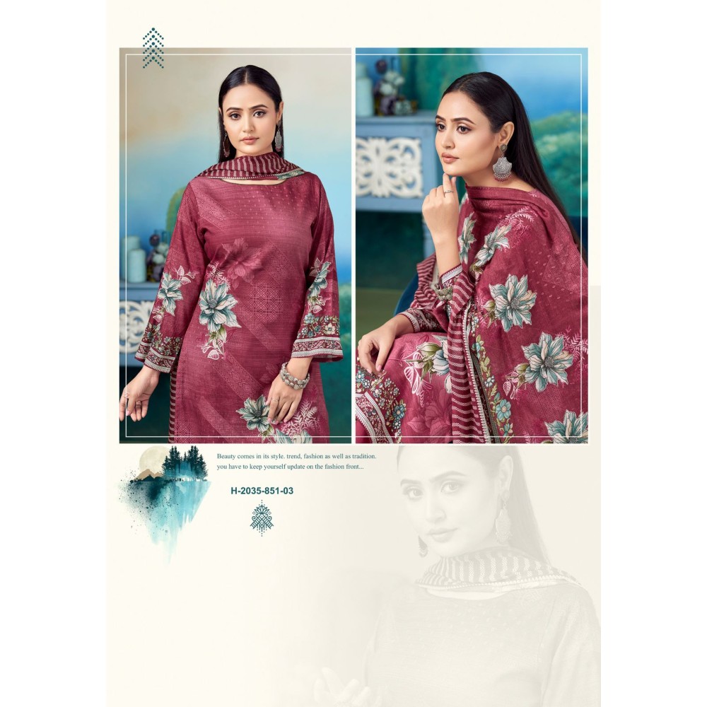 MEHEROON 7 HARSHIT ALOK (Cotton Dupatta)