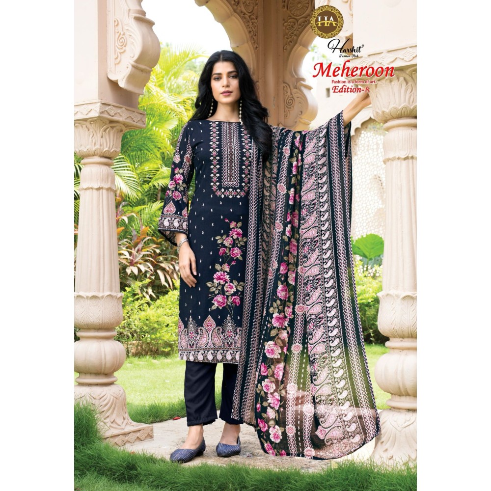 MEHEROON 8 HARSHIT ALOK (Cotton Dupatta)