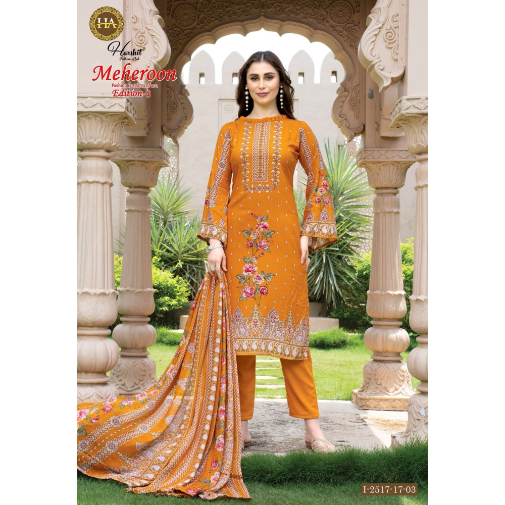 MEHEROON 8 HARSHIT ALOK (Cotton Dupatta)
