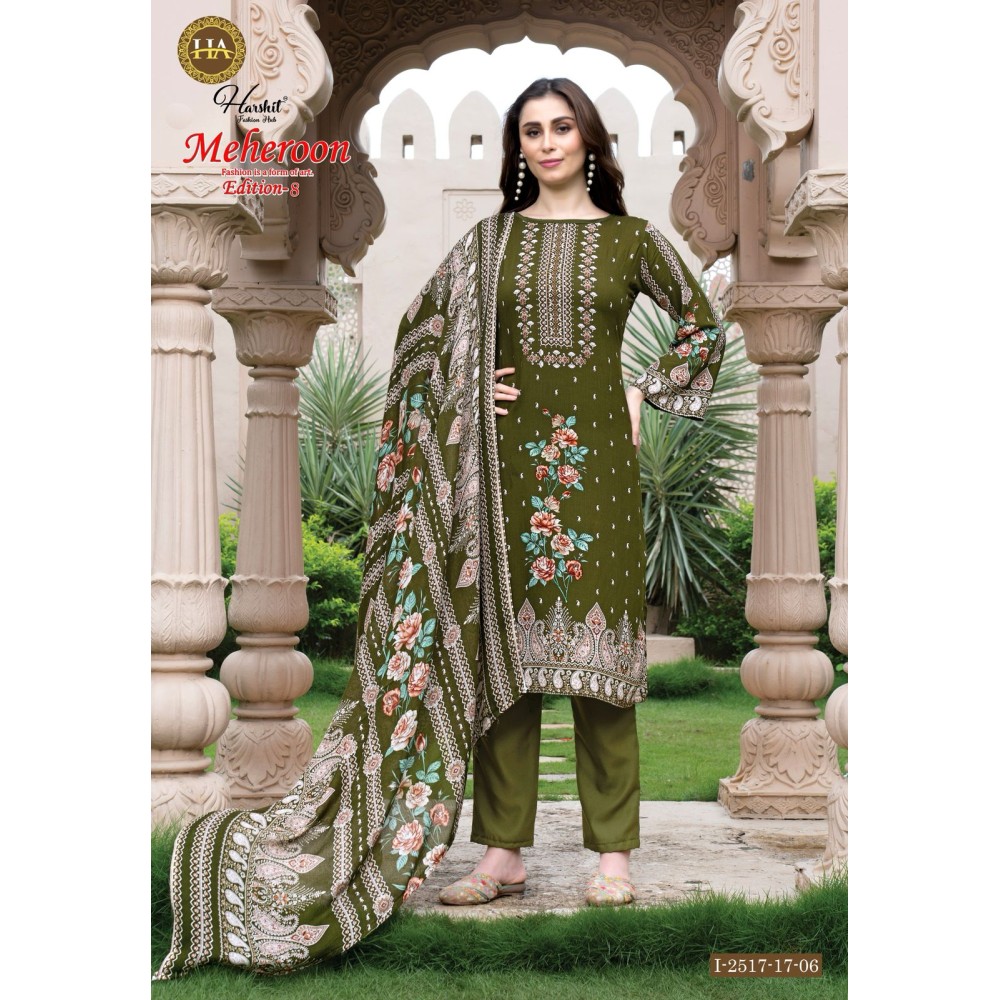 MEHEROON 8 HARSHIT ALOK (Cotton Dupatta)
