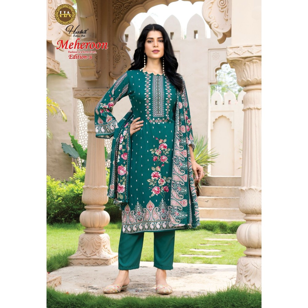 MEHEROON 8 HARSHIT ALOK (Cotton Dupatta)