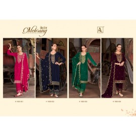 MEHRANG VELVET ALOK SUITS (Winter Collection)