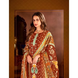MERAKI VOL 4 APANA COTTON (Cotton Dupatta)