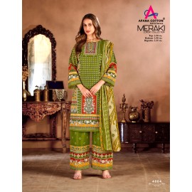 MERAKI VOL 4 APANA COTTON (Cotton Dupatta)
