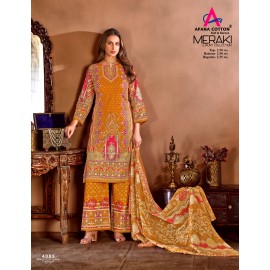 MERAKI VOL 4 APANA COTTON (Cotton Dupatta)
