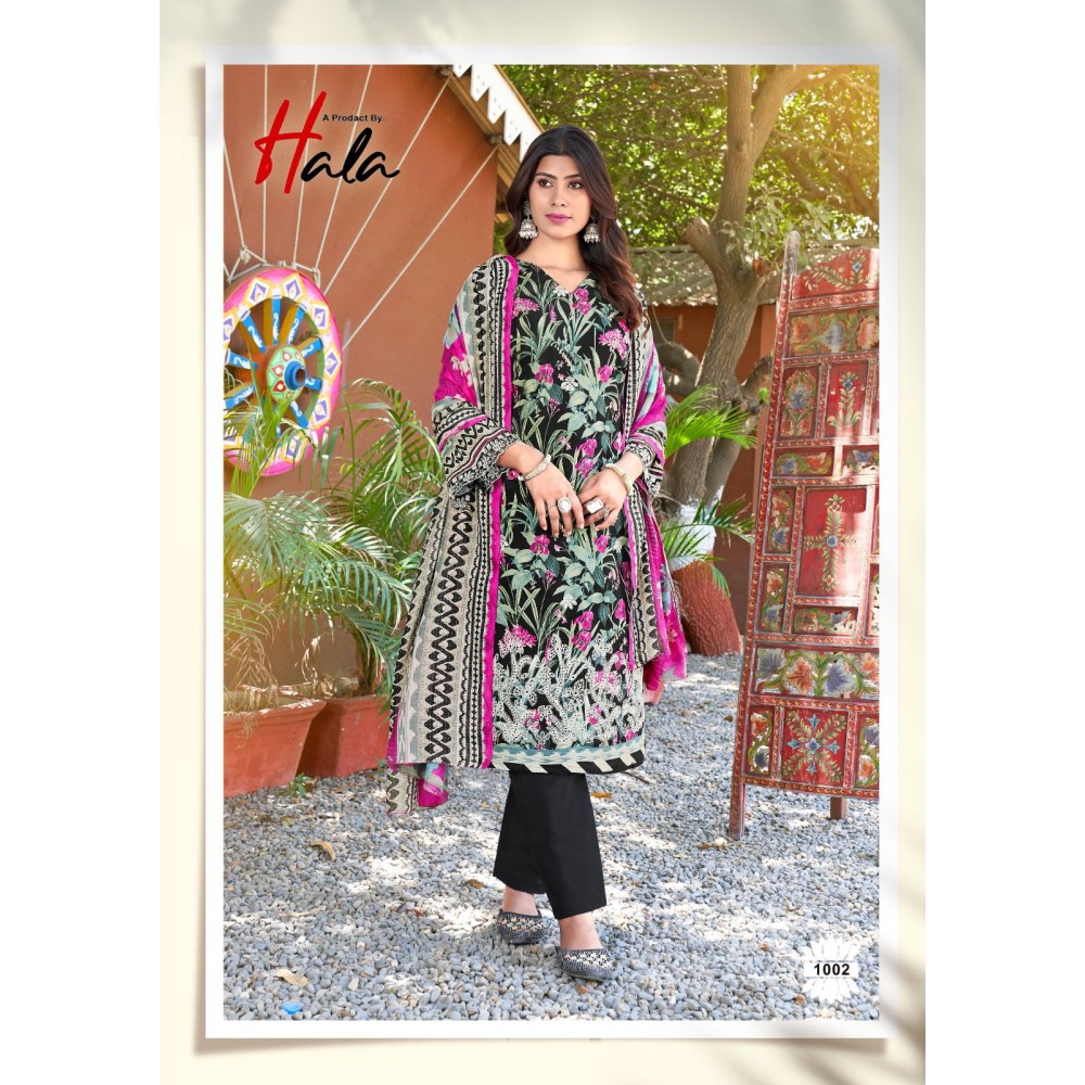 MIRA NUR VOL 1 HALA (cotton Dupatta)