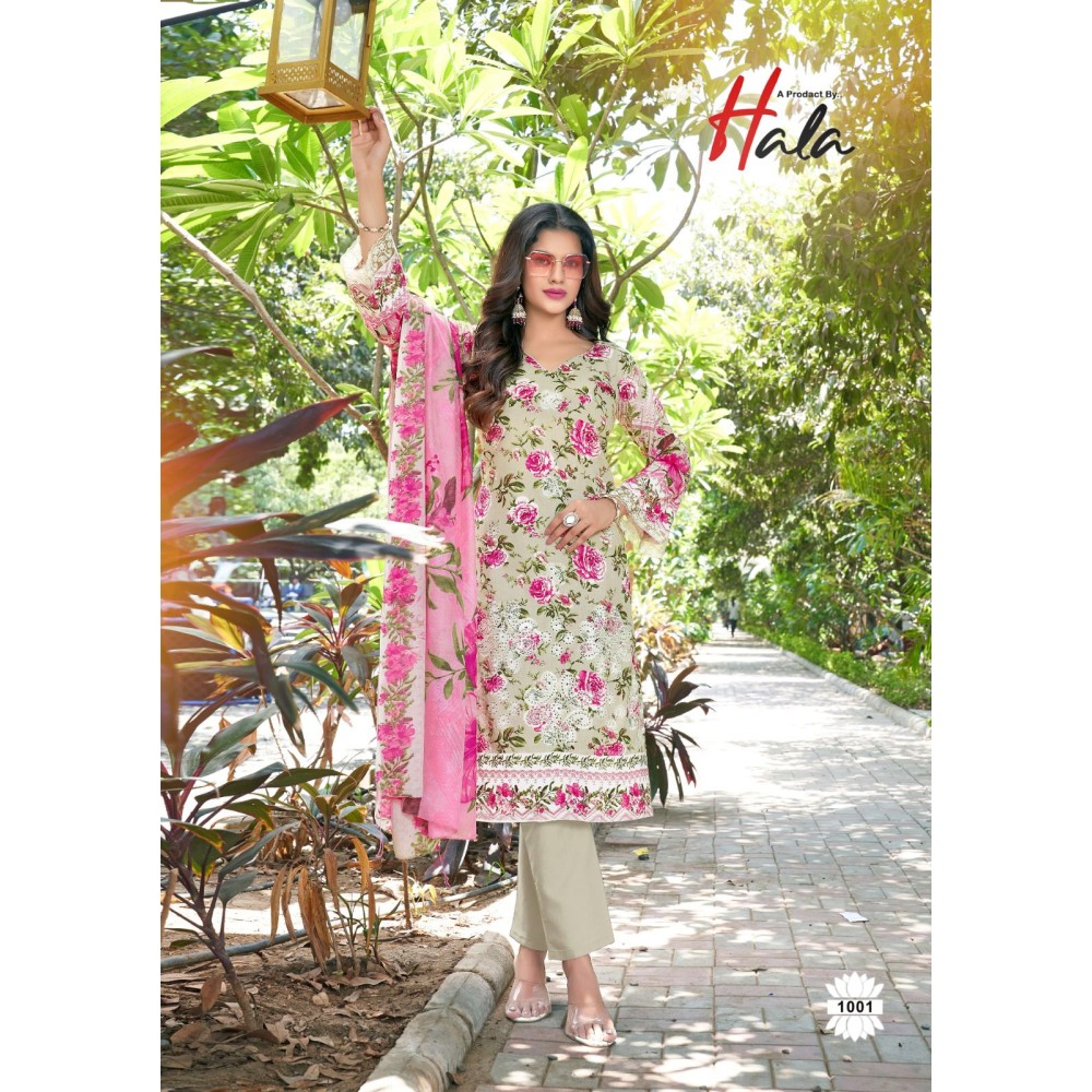 MIRA NUR VOL 1 HALA (cotton Dupatta)