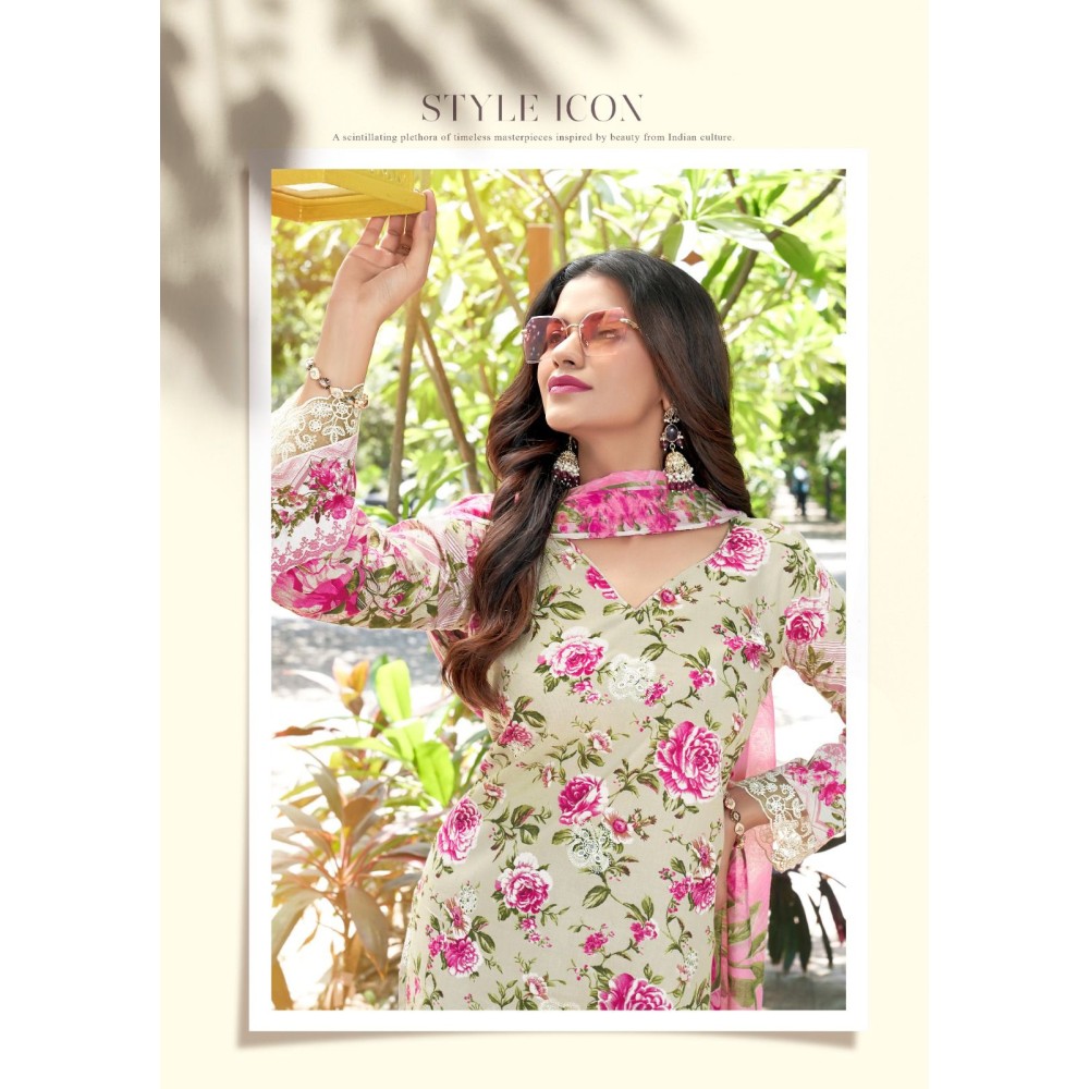 MIRA NUR VOL 1 HALA (cotton Dupatta)
