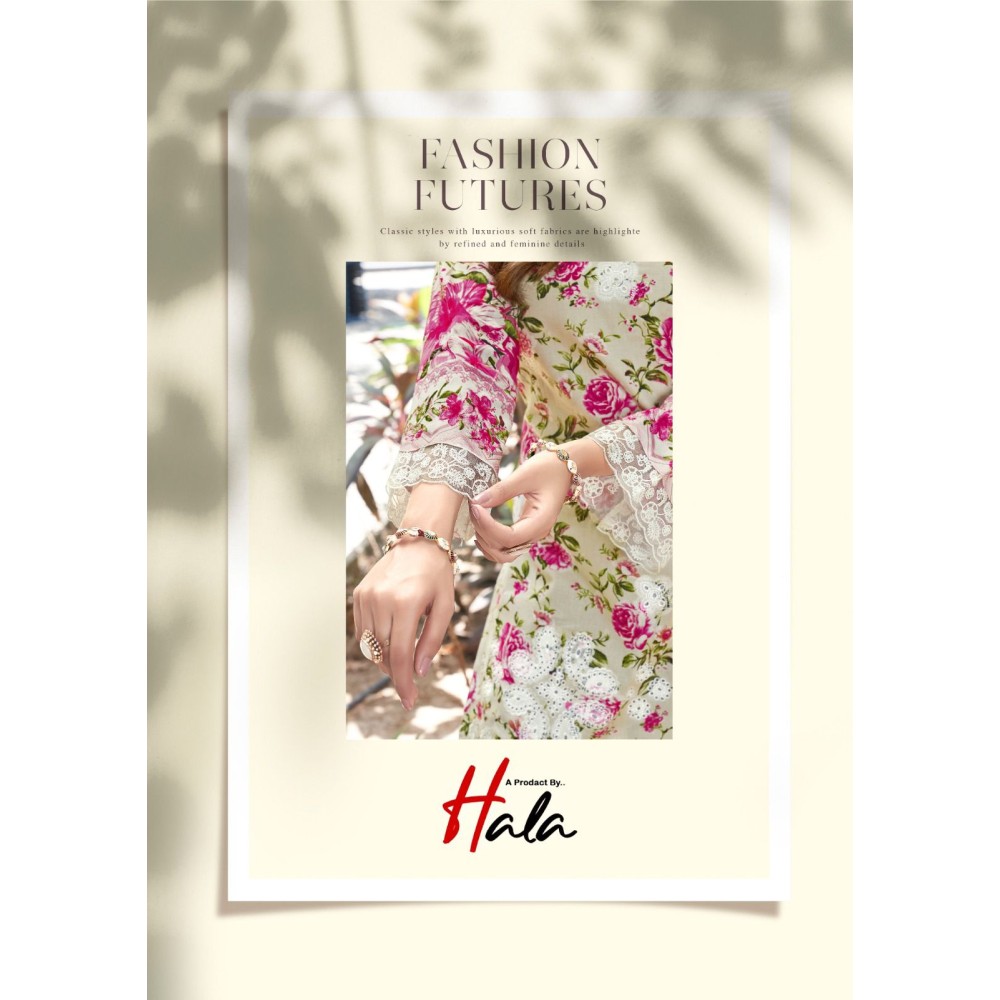 MIRA NUR VOL 1 HALA (cotton Dupatta)