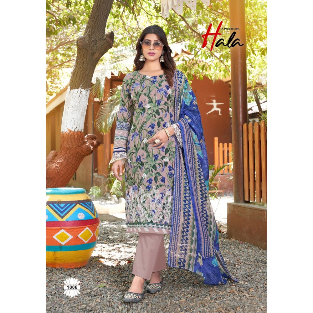 MIRA NUR VOL 1 HALA (cotton Dupatta)