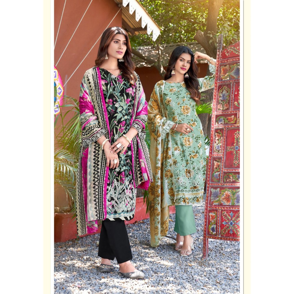 MIRA NUR VOL 1 HALA (cotton Dupatta)