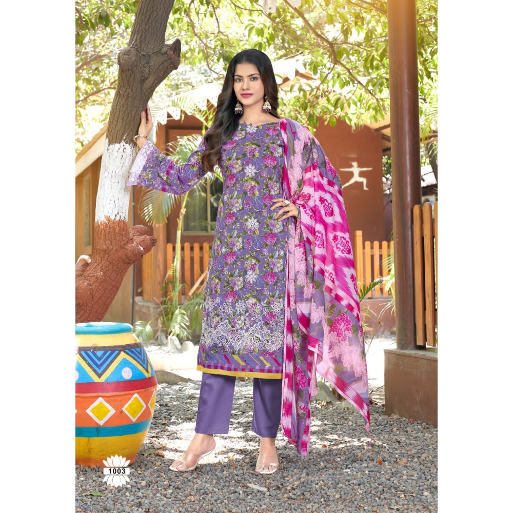 MIRA NUR VOL 1 HALA (cotton Dupatta)