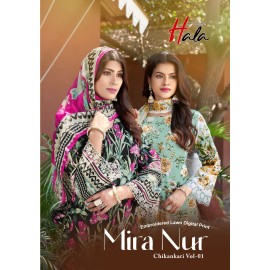 MIRA NUR VOL 1 HALA (cotton Dupatta)