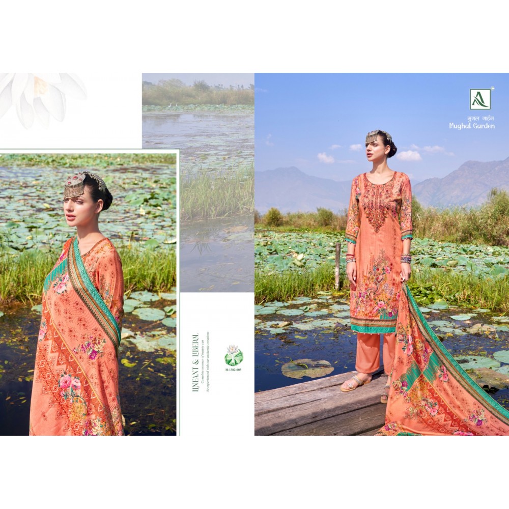 MUGHAL GARDEN ALOK SUITS (Winter Collection)