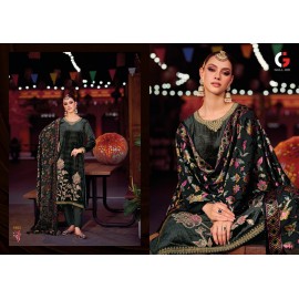 MUGHAL GARDEN VELVET GULL JEE (Winter Collection)