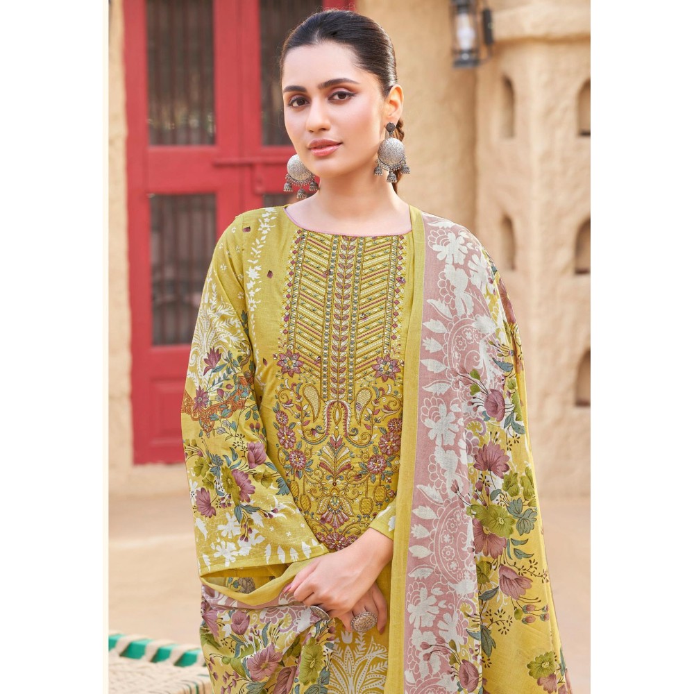 MUSAFIR 2 ALOK SUITS (Cotton Dupatta)