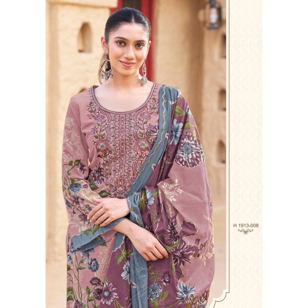 MUSAFIR 2 ALOK SUITS (Cotton Dupatta)
