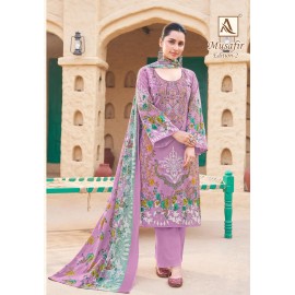 MUSAFIR 2 ALOK SUITS (Cotton Dupatta)