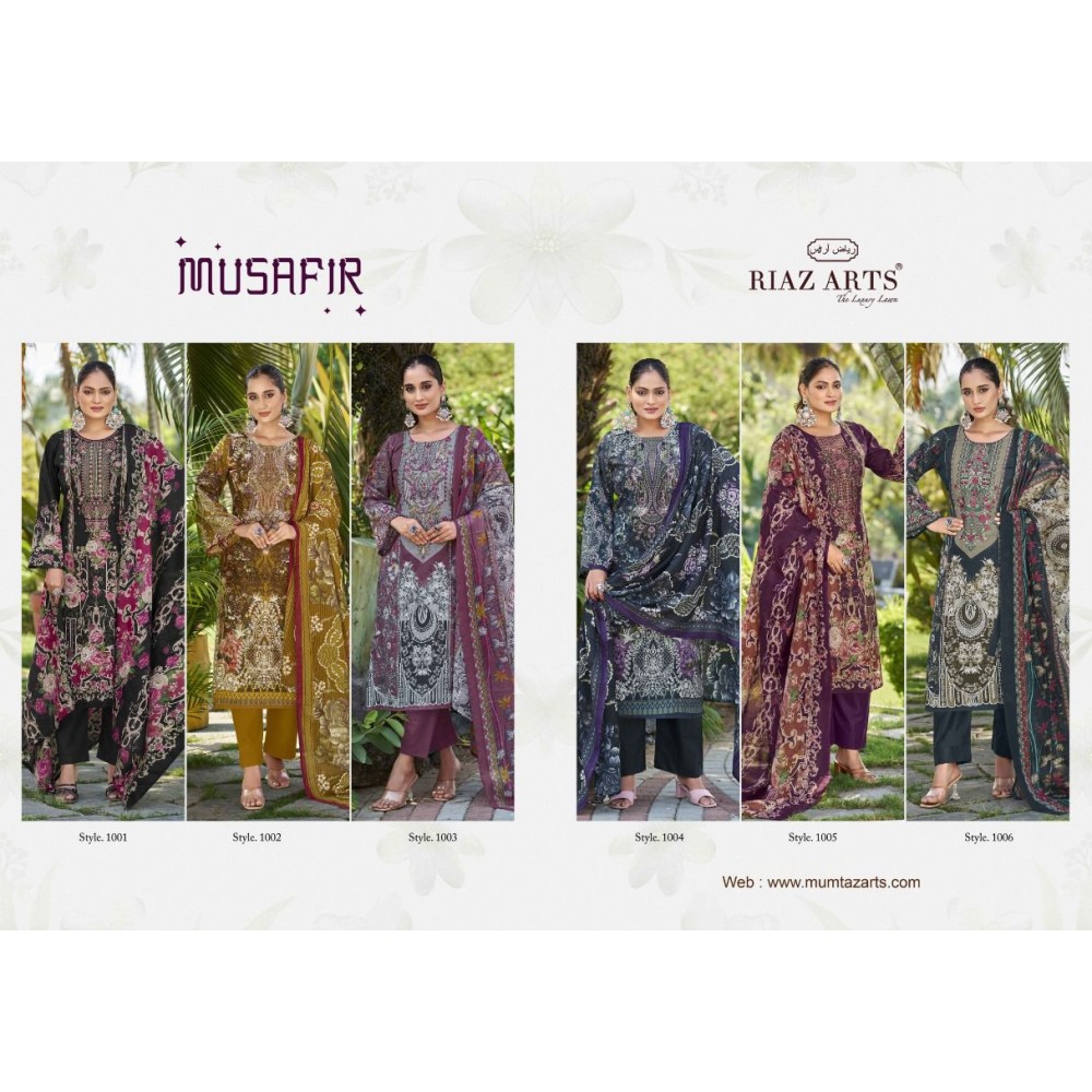 MUSAFIR 24 RIAZ (Cotton Dupatta)