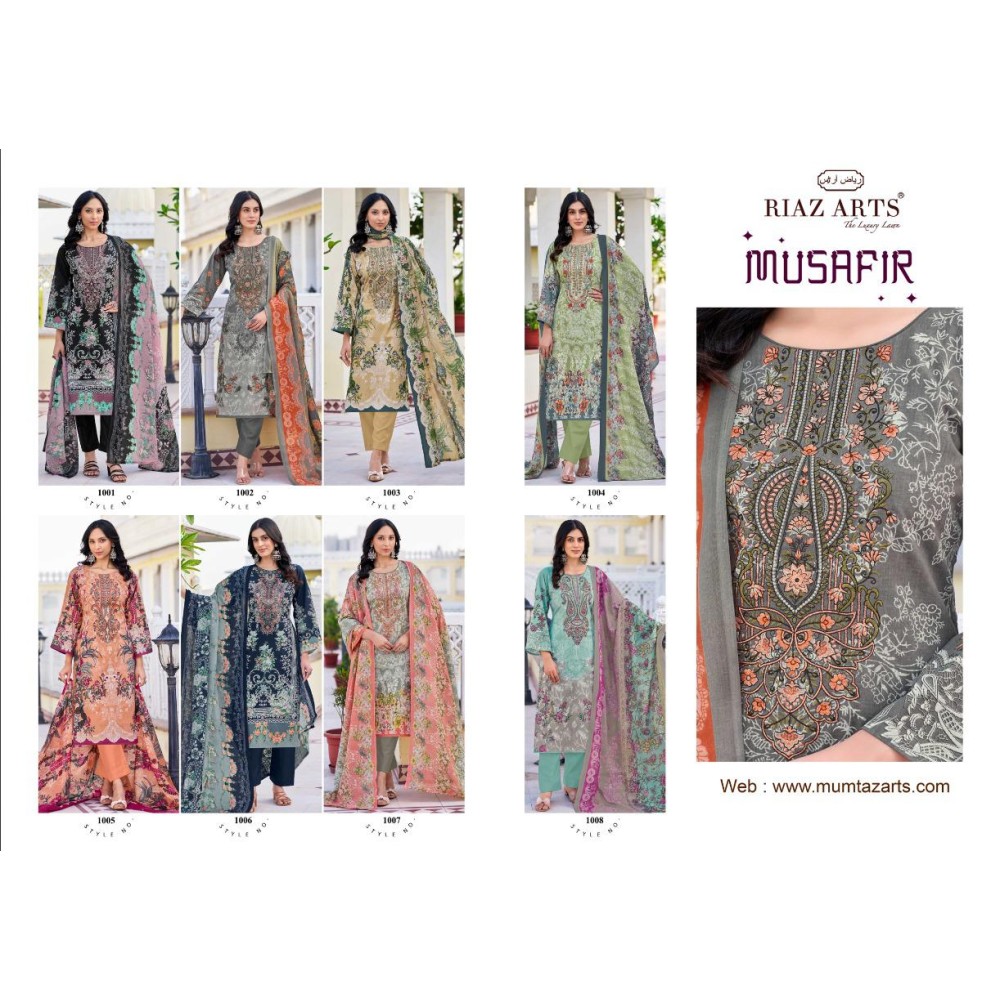 MUSAFIR 26 RIAZ (Cotton Dupatta)