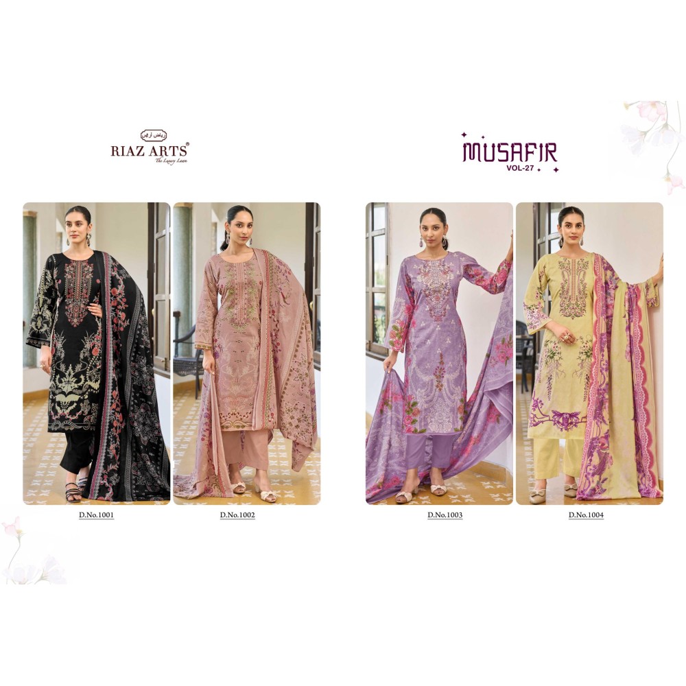 MUSAFIR 27 RIAZ (Cotton Dupatta)