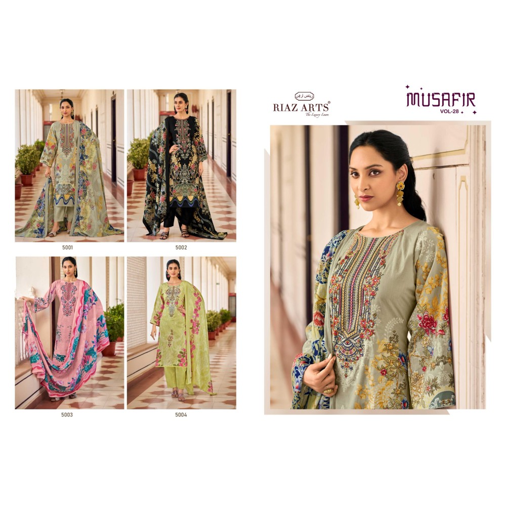 MUSAFIR 28 RIAZ (Cotton Dupatta)
